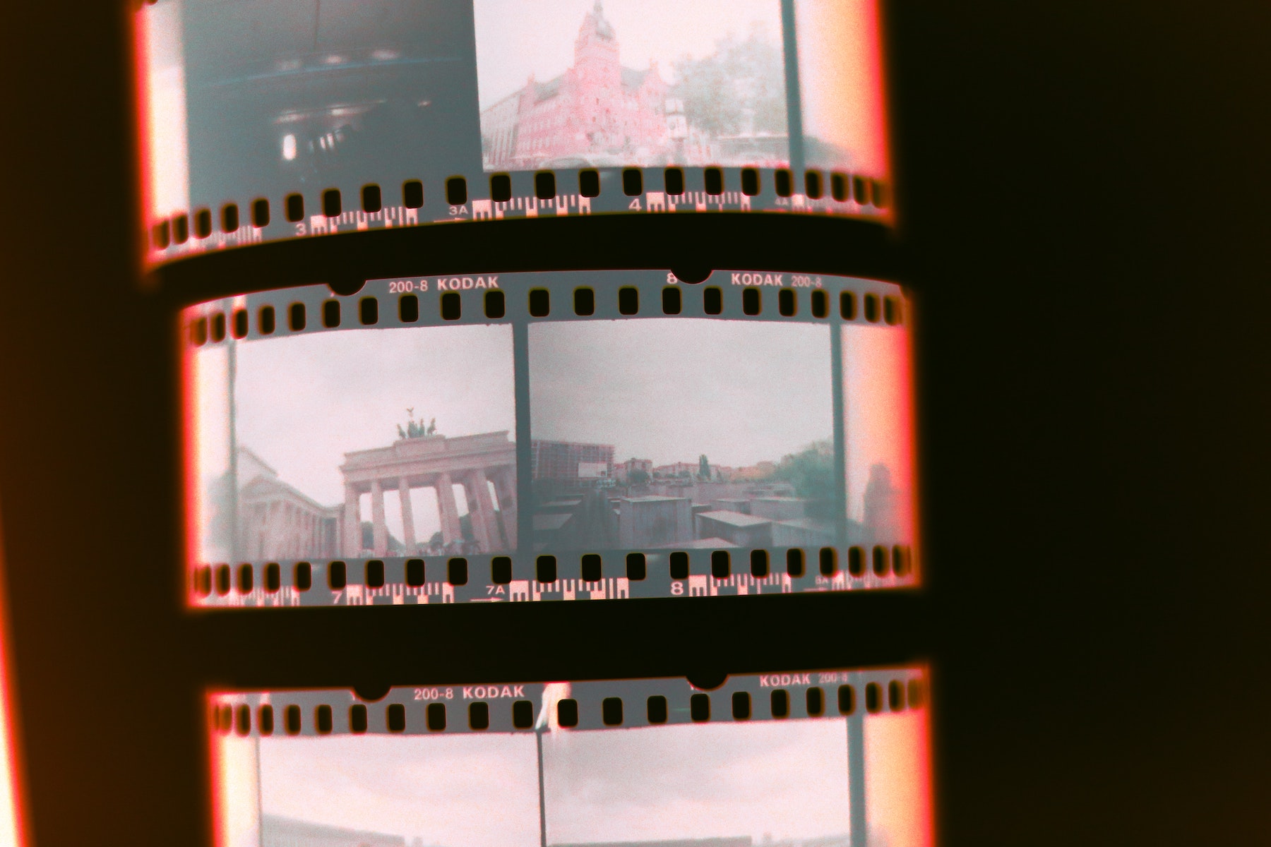 35mm film negatives